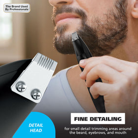 Wahl Pro Series label and model 3025656 showing professional-grade heritage