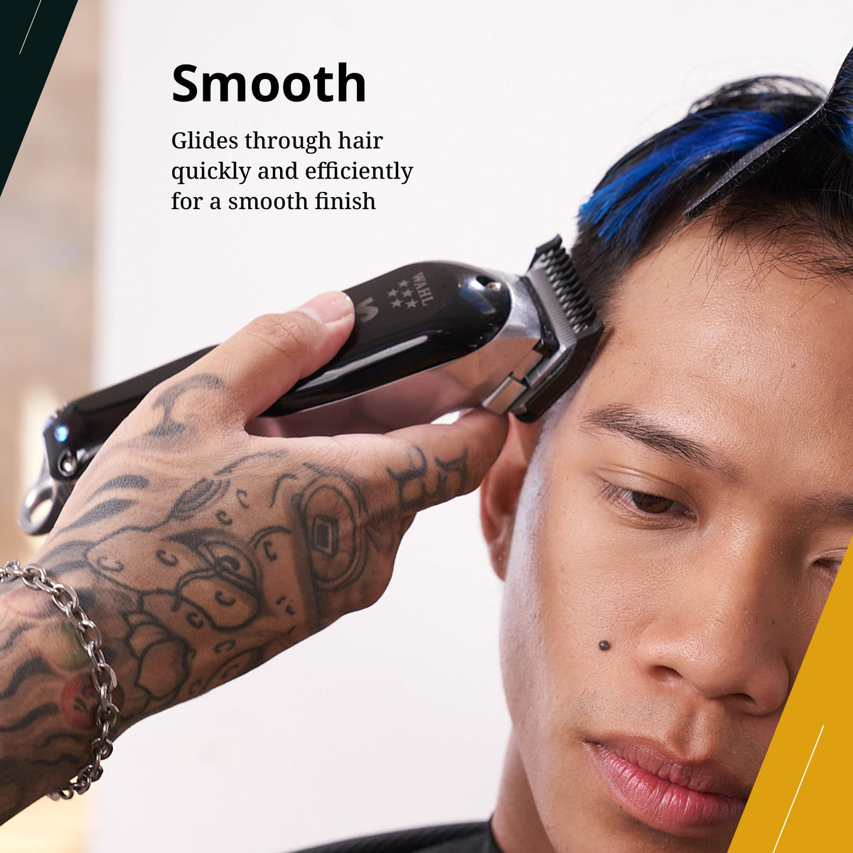 Wahl Professional comb texture detail highlighting durable material