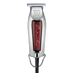 Wahl Professional detailer front view showing burgundy housing for precise grooming
