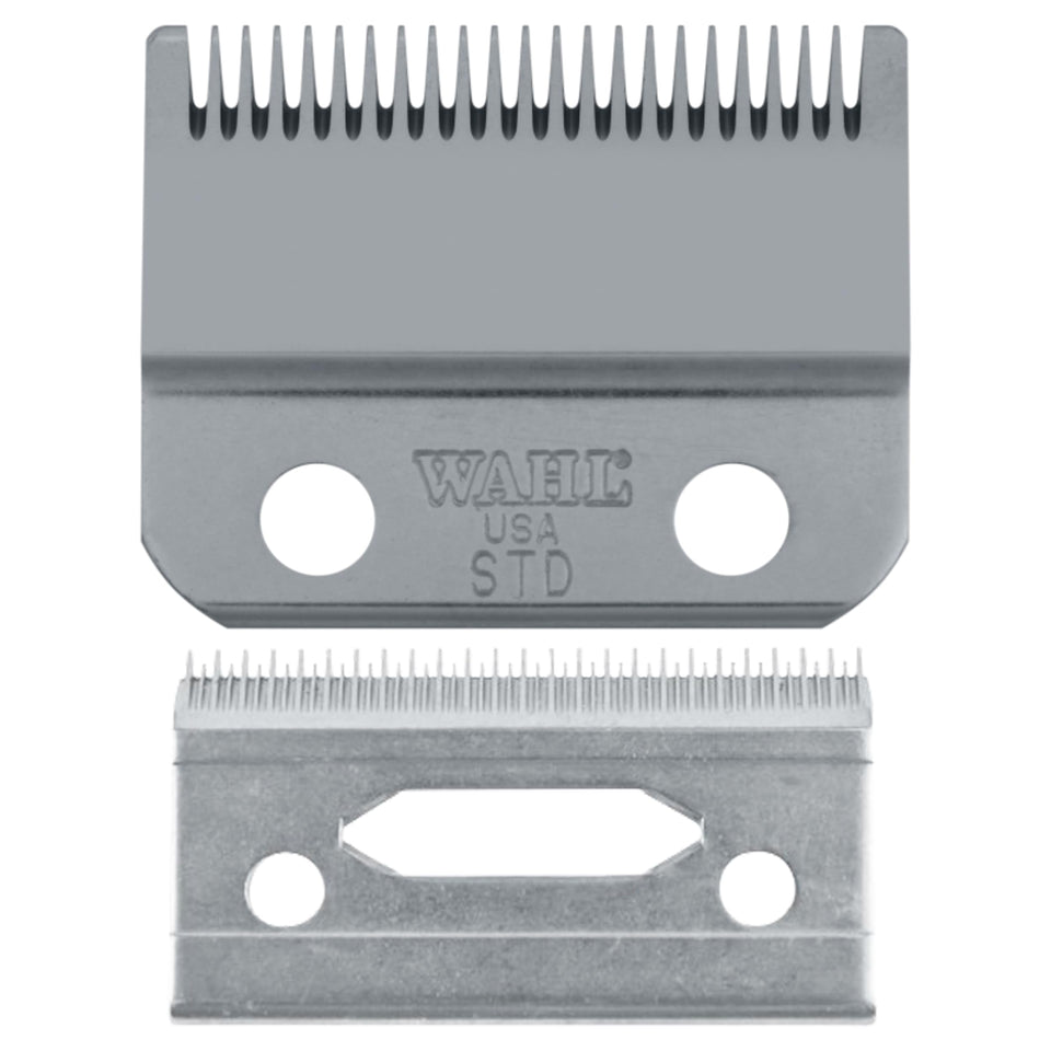 Wahl Professional front view blade showing fit for Magic Clip and precise cutting