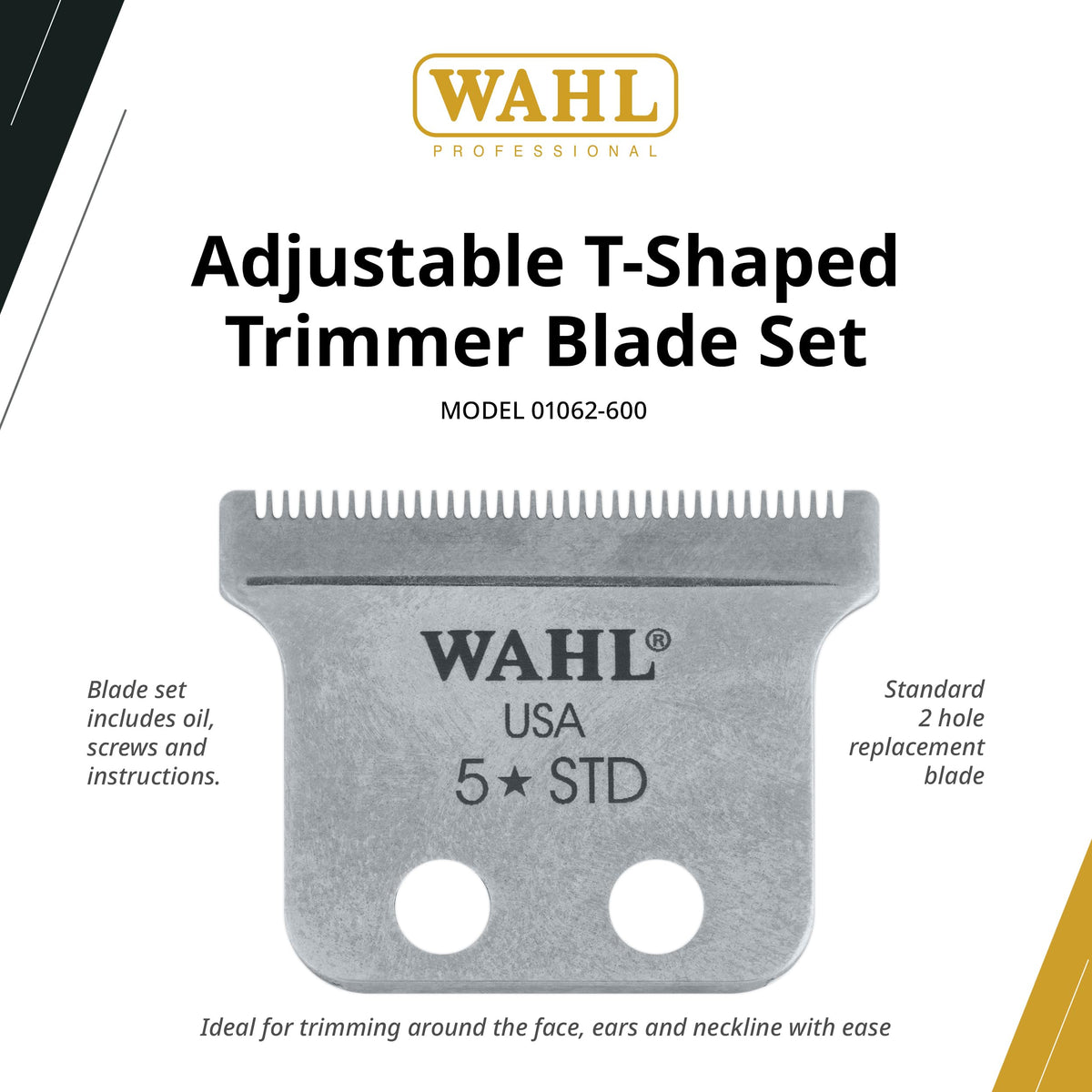 Wahl Professional close-up of blade teeth and finish for precise cutting benefit