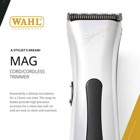 Wahl Professional Sterling MAG quick-detach blade close-up highlighting precise cutting edge