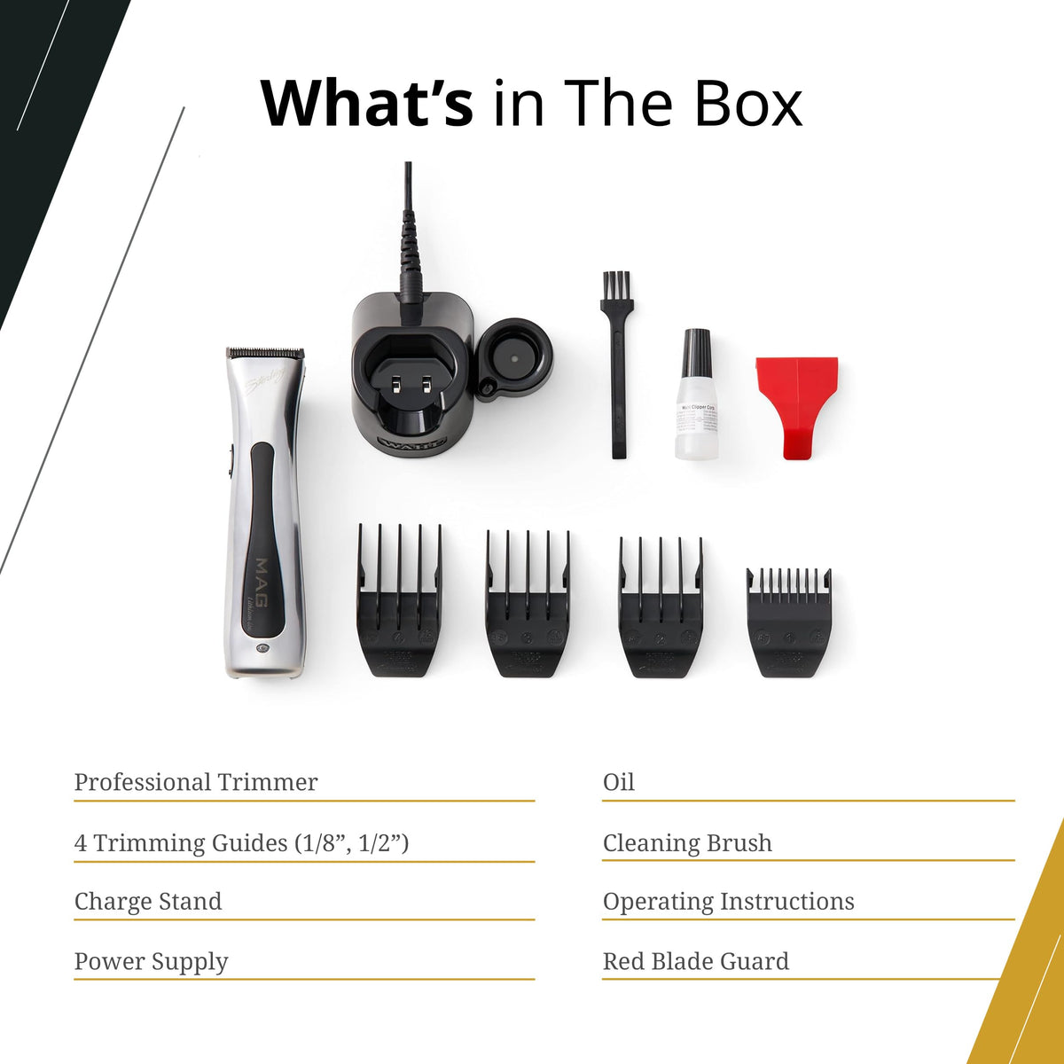 Wahl Professional Sterling MAG held in hand demonstrating compact size and balanced ergonomics