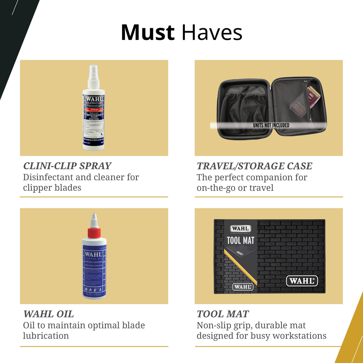 Wahl Professional trimmer cutting hair demonstrating crisp detailing benefit
