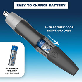 Wahl trimmer packed inside travel kit demonstrating portability and readiness