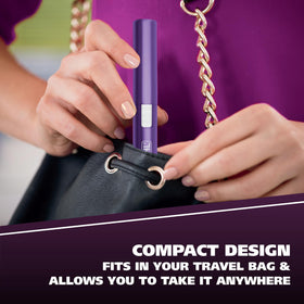 Wahl trimmer with two-position eyebrow guard attached for versatile shaping