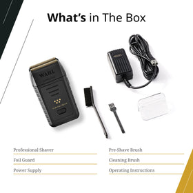 Wahl Vanish replaceable foil bars and parts demonstrating cost-saving upkeep