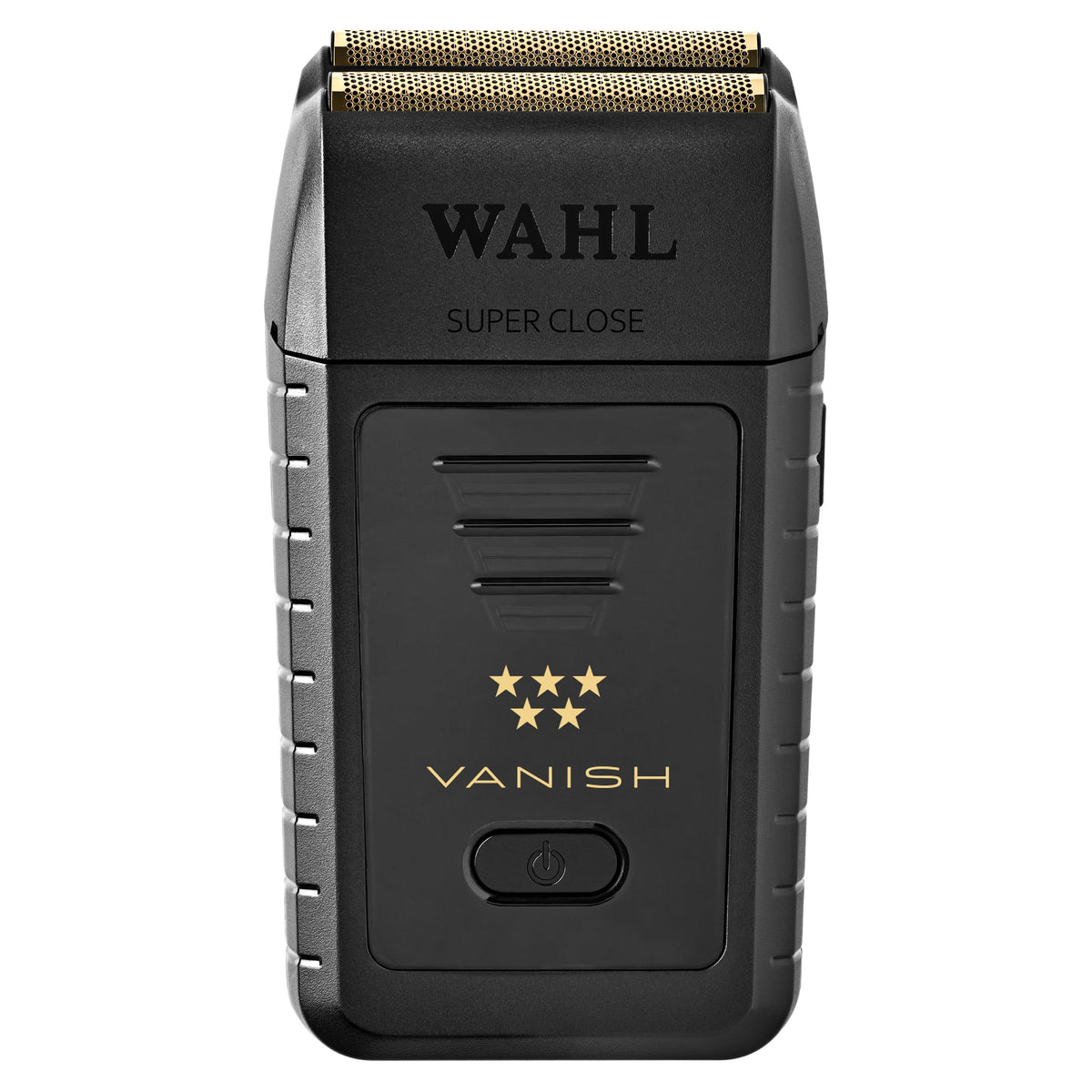 Wahl Vanish front view showing sleek housing and foil for precise finishes