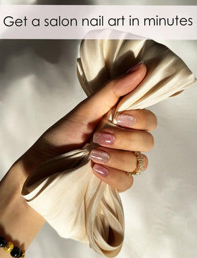 Wahrshei application tools with nail file and sealing strip for precise placement