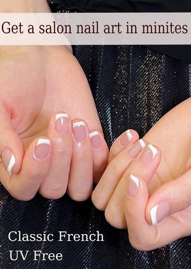Wahrshei 22 gel nail wraps laid out to show size variety and easy selection benefit