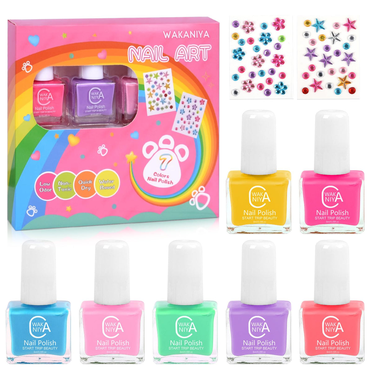 wakaniya front packaging showing gift-ready box and colorful benefits