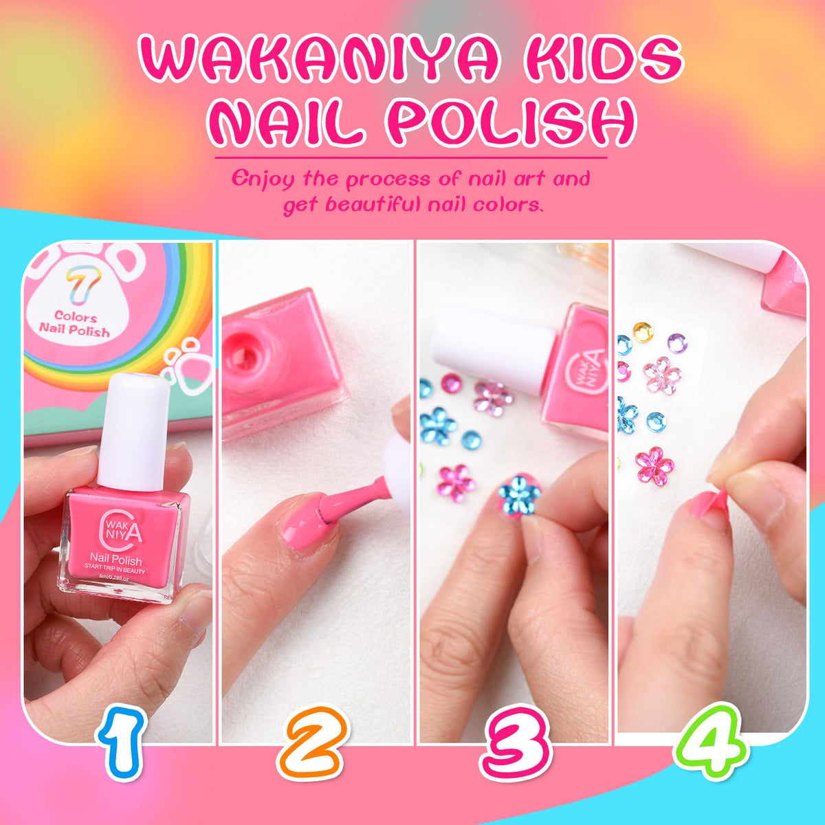 wakaniya peel-off removal demonstrating clean, solvent-free cleanup
