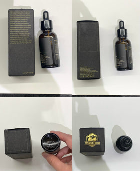 Waking Forest sandalwood-themed visual suggesting warm scent and refined presence benefit