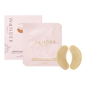 Wander Beauty front packaging showing six pairs and brightening benefits