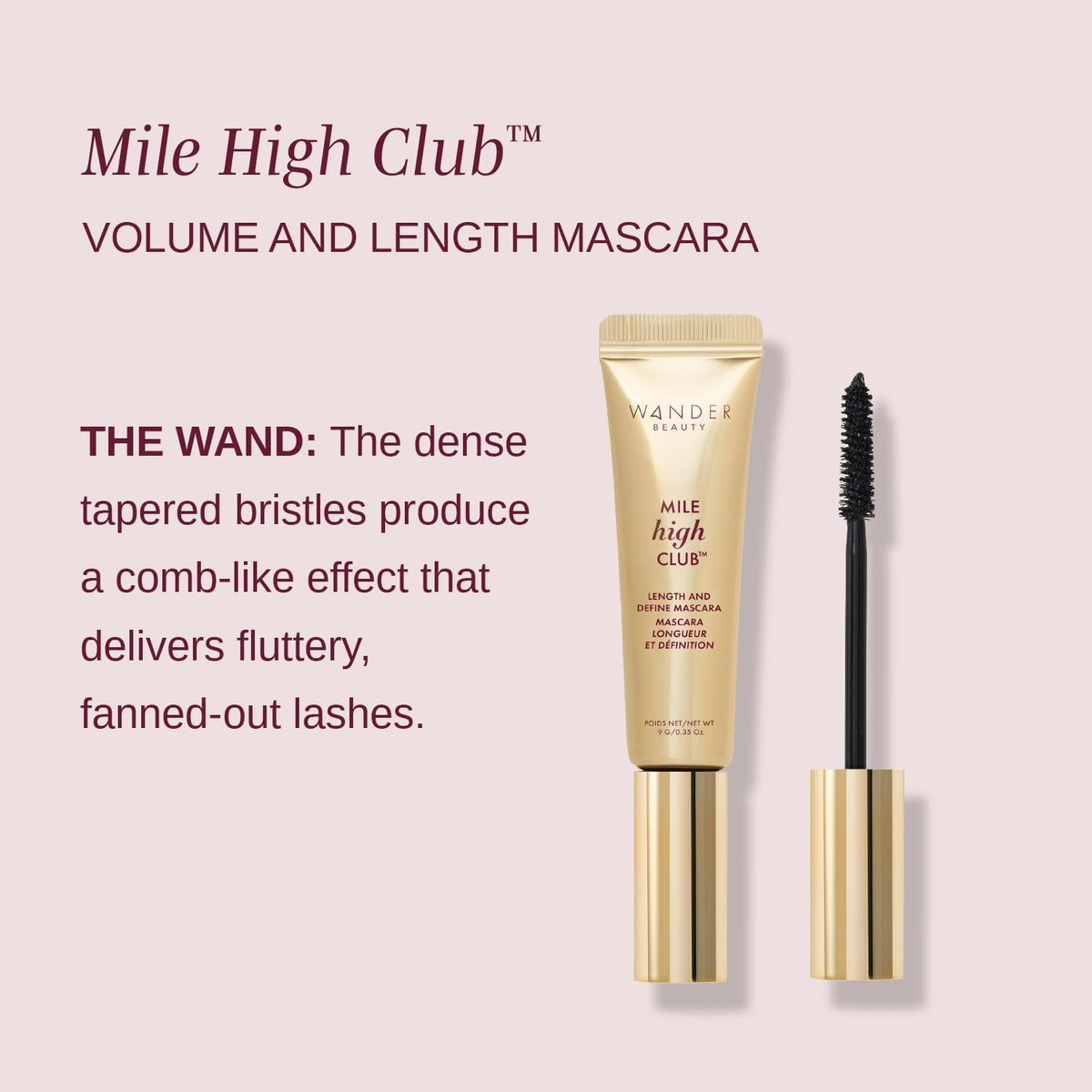Wander Beauty closeup of bristles highlighting precise application and lift