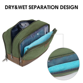 WANDF wet compartment closeup showing separation to protect dry items from dampness