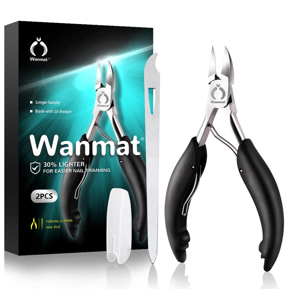 Wanmat front view of clipper and file showing professional kit benefit