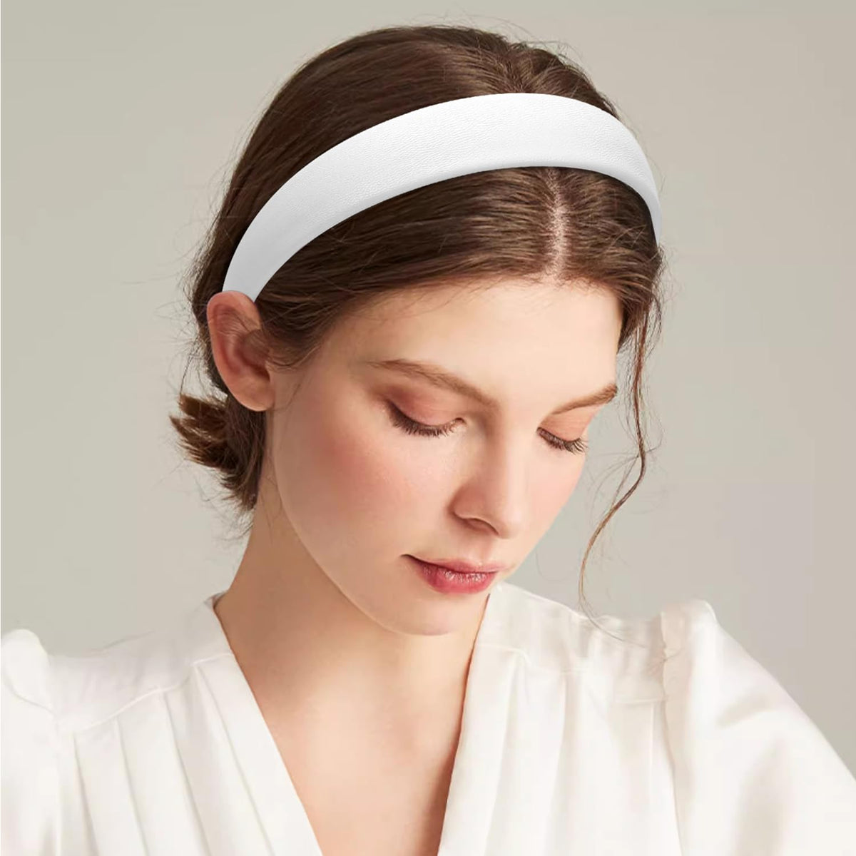 WantGor worn while tying hair illustrating stability during tasks and movement