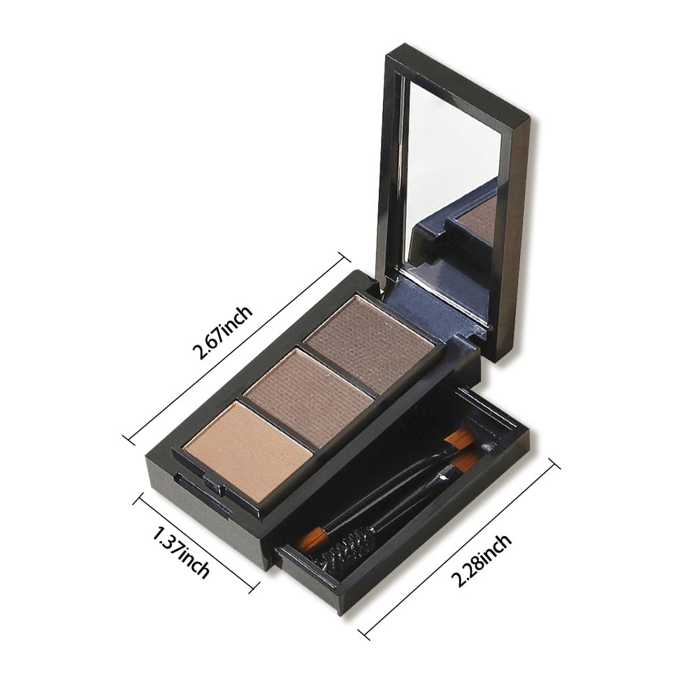 WanTuoluo compact placed in makeup bag for travel convenience and quick touch-ups