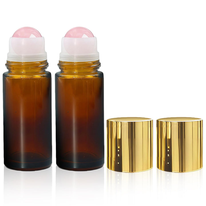Warmify amber glass front view shows elegant packaging and travel-ready design