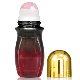 Warmify front amber 50ml bottle showing elegant packaging and leak resistance