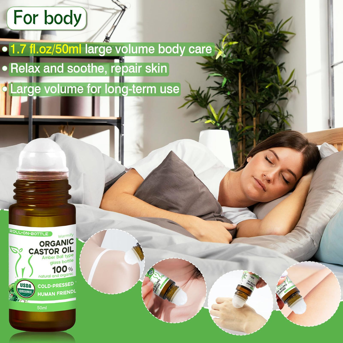 Warmify bottles beside passport and bag showing compact, travel-friendly sizes for on-the-go care