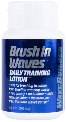 WAVEBUILDER bottle front view showing label and everyday wave benefits