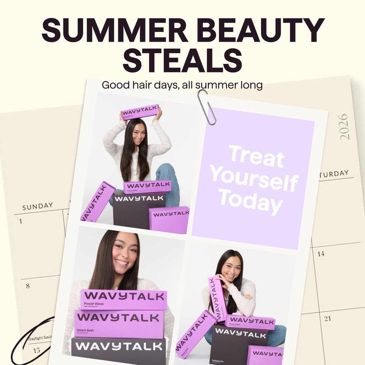wavytalk back label with ingredients and usage instructions benefit
