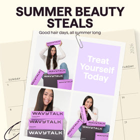 wavytalk back label with ingredients and usage instructions benefit