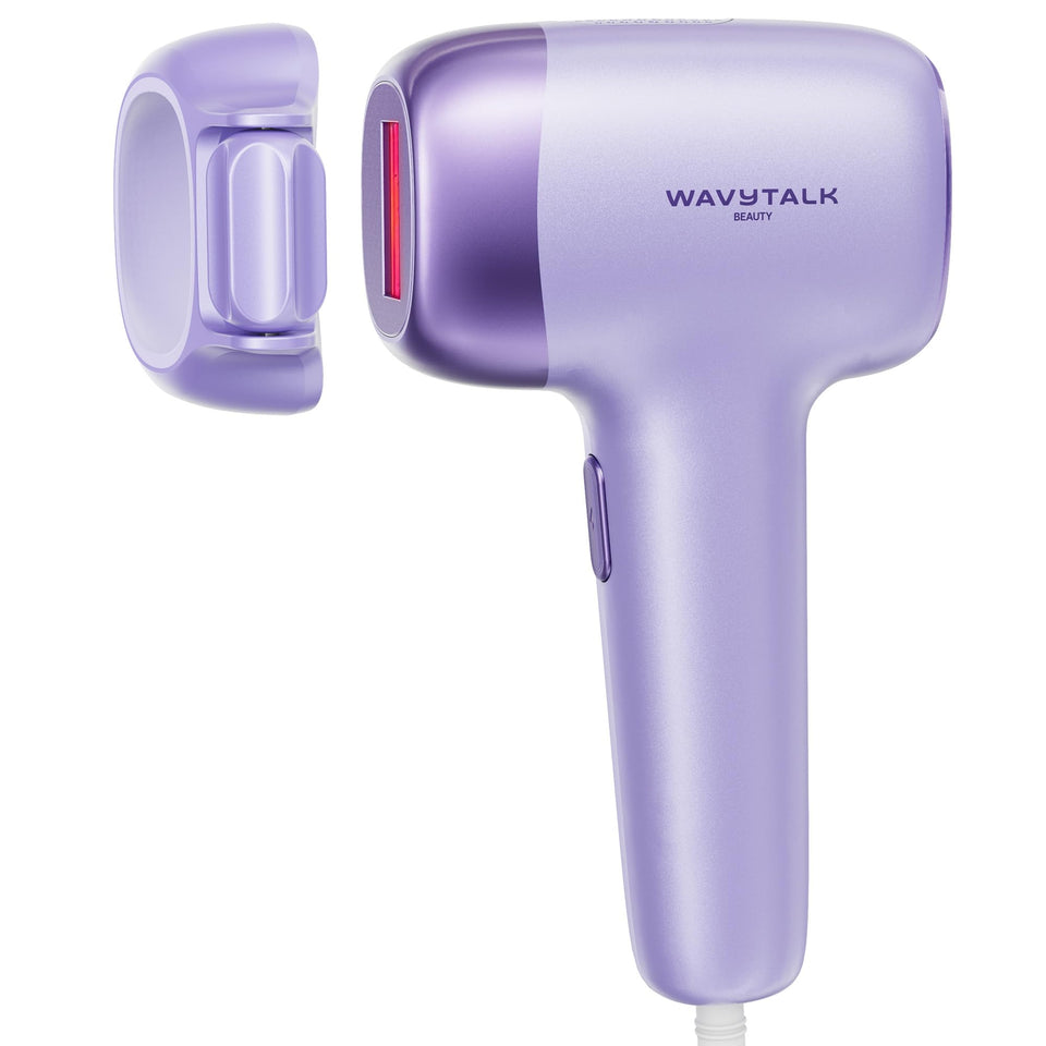 wavytalk front view showing sleek device and ergonomic handle for easy control