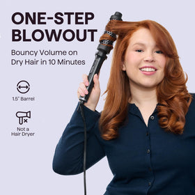 wavytalk tourmaline ceramic barrel close-up for even heat and frizz reduction benefits