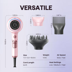 wavytalk ceramic grill zoom showing even heating element for consistent drying without hot spots