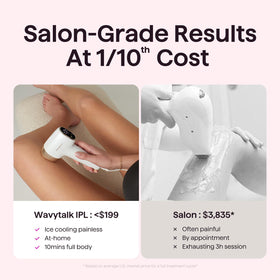 wavytalk device in hand to show scale and ergonomic grip for easy maneuvering