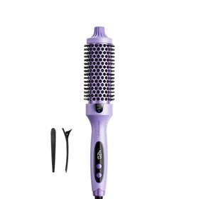 wavytalk front packaging showing purple heated brush and benefits