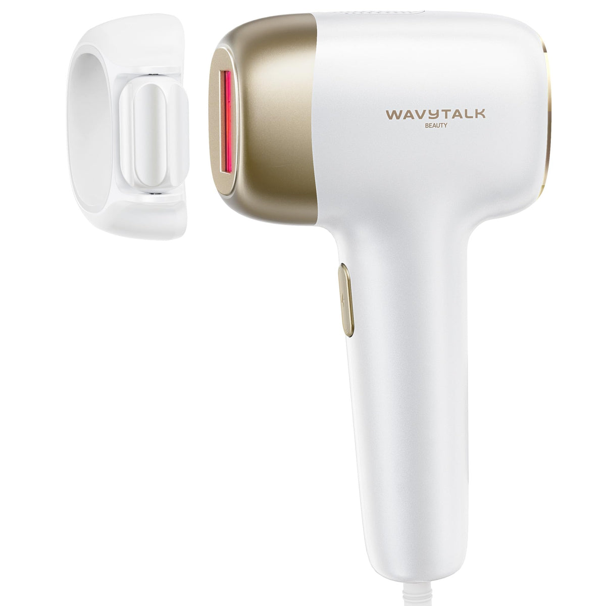 wavytalk front view device showing sleek design and controls for at-home convenience
