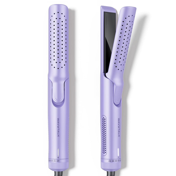 wavytalk front view of styler showing compact design and ease of use