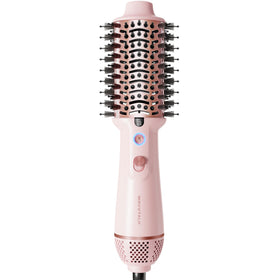 wavytalk front view red brush showing compact design and travel readiness