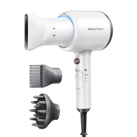 wavytalk front view dryer showing sleek design and fast drying benefit