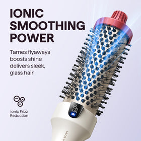 wavytalk heated bristles detail gripping hair to reduce tugging