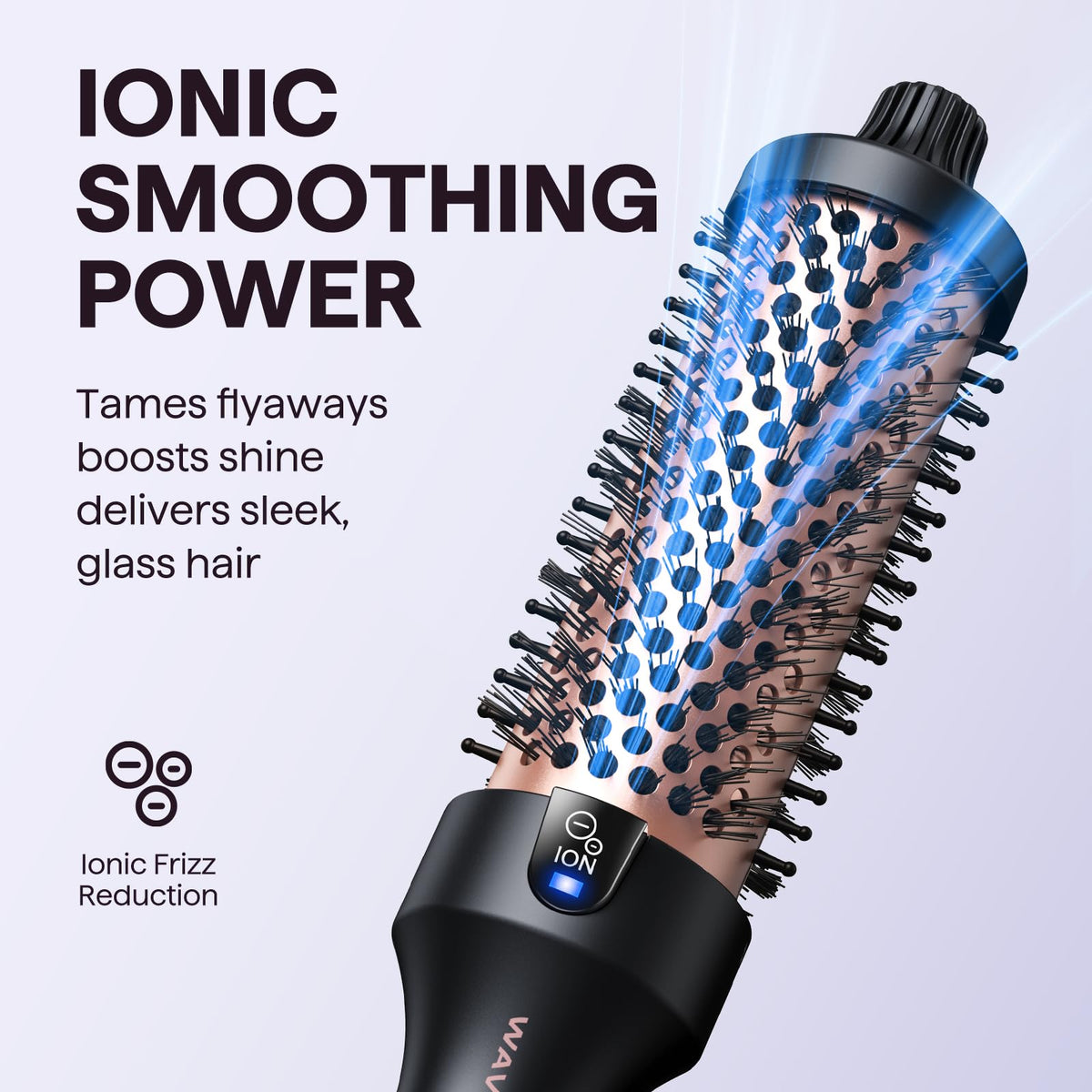wavytalk heated bristles detail gripping hair for smoother styling