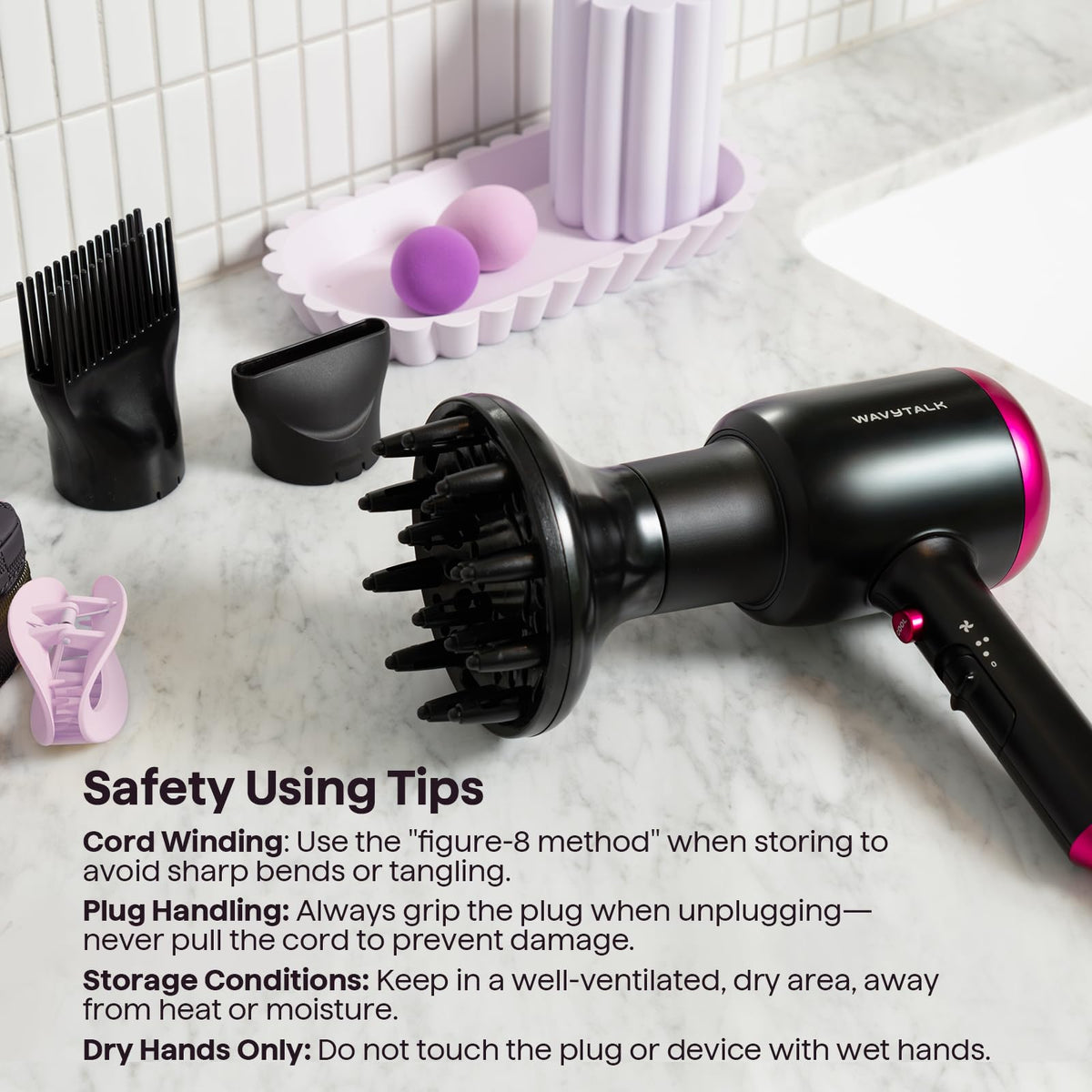 wavytalk packaging with accessories highlighting included attachments and value