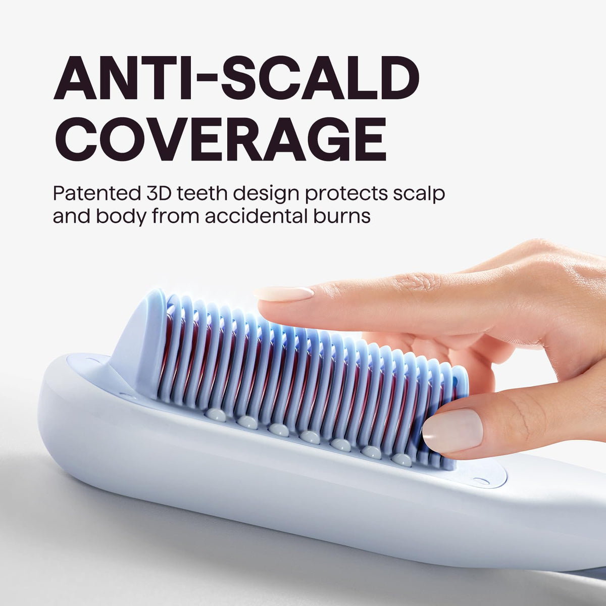 wavytalk size comparison with hand to show compact travel-friendly dimensions
