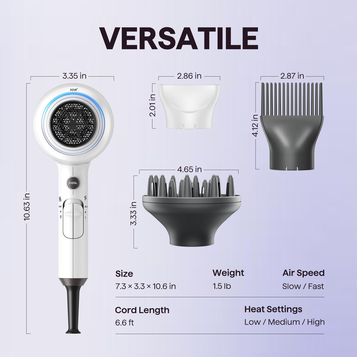 wavytalk size scale with hand demonstrating lightweight, comfortable grip