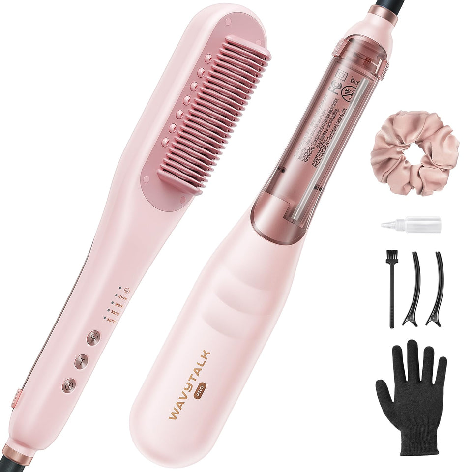 wavytalk steamline pro front view showing sleek body and handle for easy styling