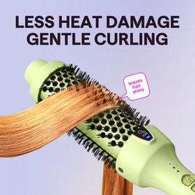 wavytalk temperature control buttons visible for quick heat selection and customization