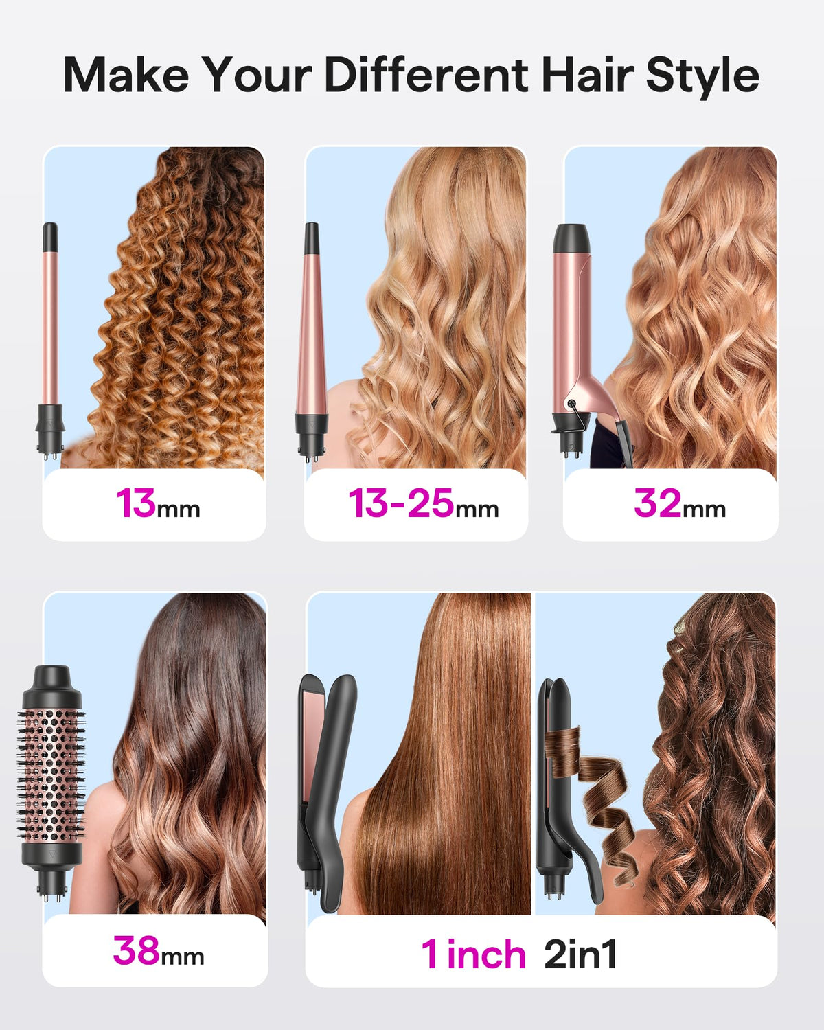 wavytalk thermal brush close-up showing bristles for smooth volume and control