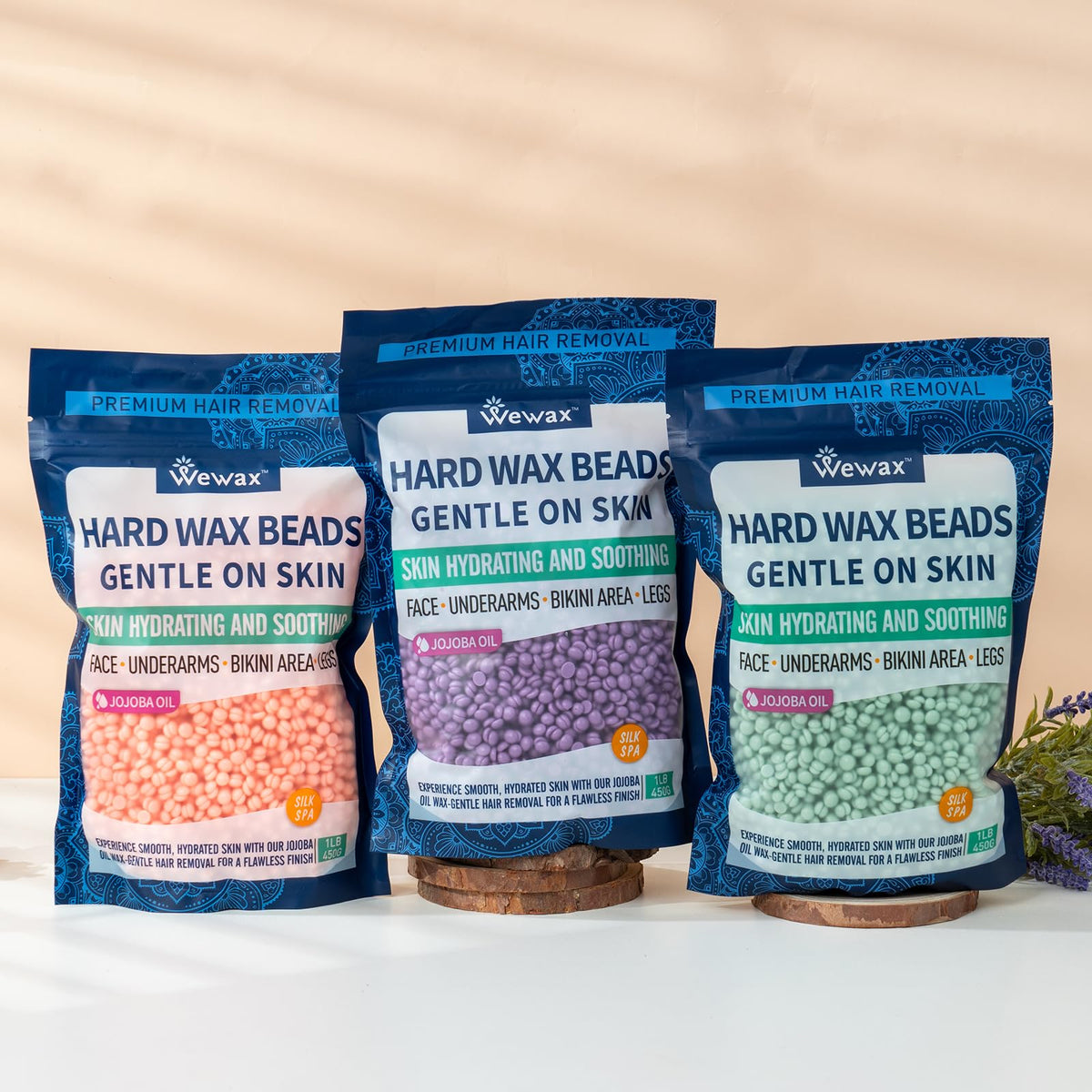 WAX BEAR compartmentalized storage preserving fragrance and organized refills