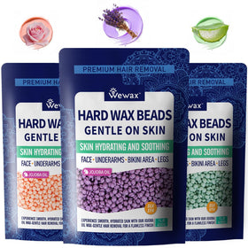 WAX BEAR front packaging showing 3lb kit and scent labels for easy selection