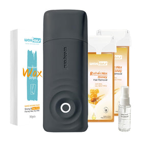 waxfans front packaging showing complete kit and contents for quick setup