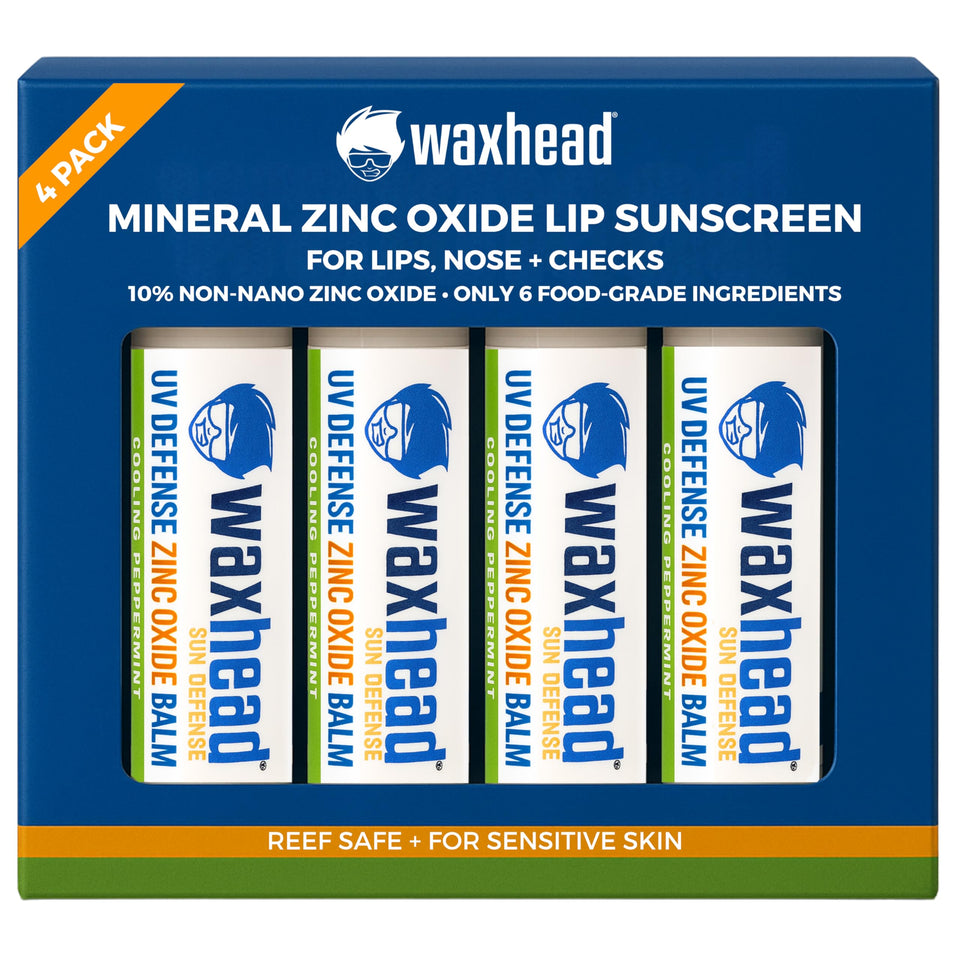 Waxhead mint 4 pack front packaging showing product grouping and mint flavor benefit